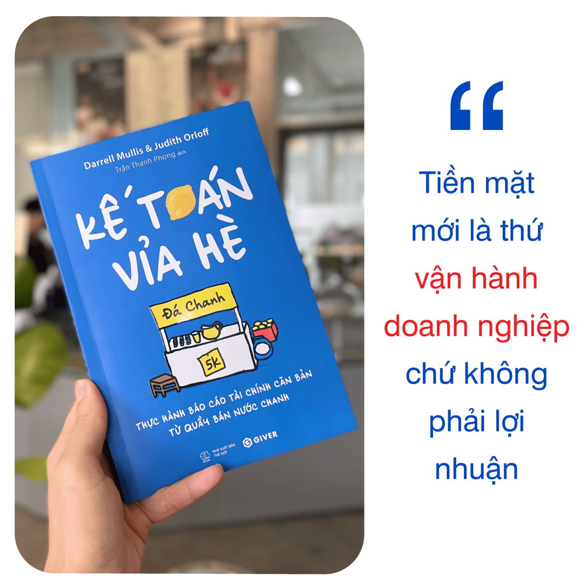 Cuốn sách “Kế toán vỉa hè – The Accounting Game” – Darrell Mullis và Judith Orloff